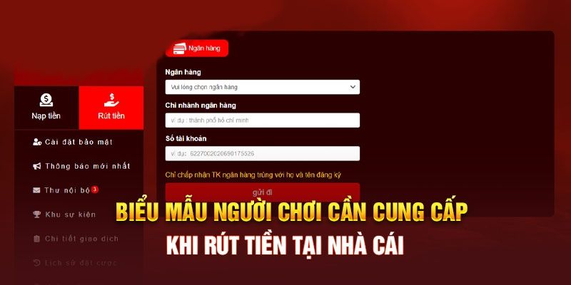 Hướng dẫn thành viên cách rút tiền 77win