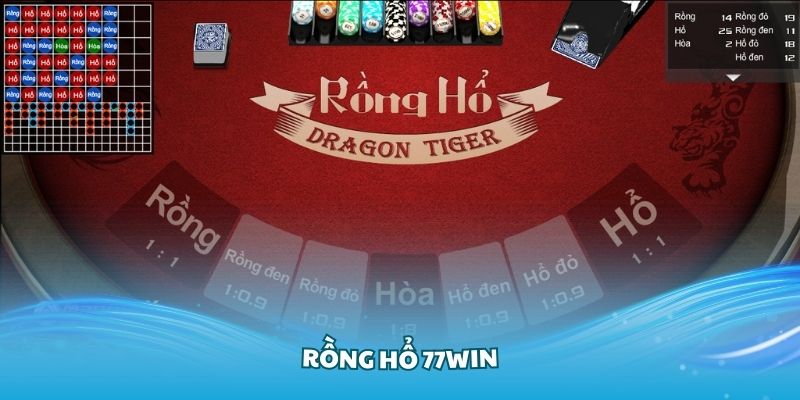 Cách chơi bài Rồng Hổ 77win đơn giản cho newbie