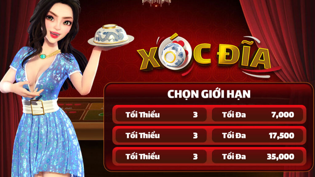 Luật chơi xóc dĩa 77win cơ bản